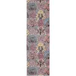Botanic Gardern kaitaliina 45 x 150 cm, Vaaleanpunaruskea