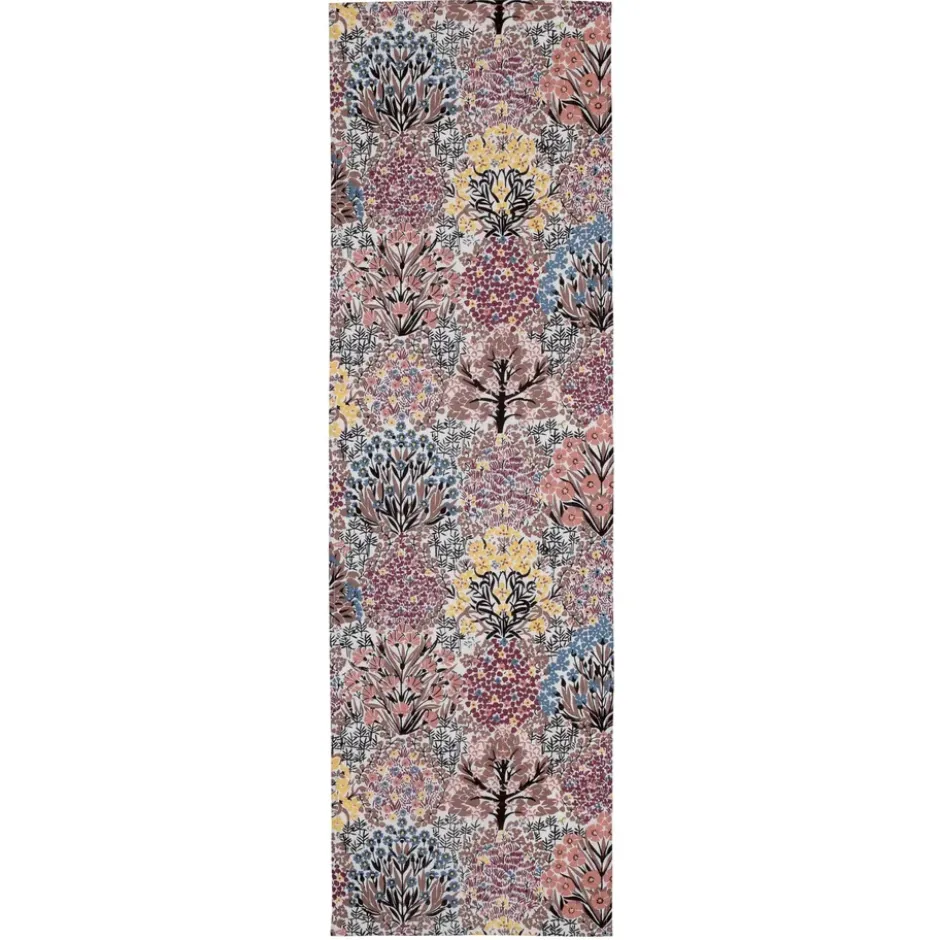 Botanic Gardern kaitaliina 45 x 150 cm, Vaaleanpunaruskea