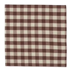 Bothy Check puuvillaservetti 40x40 cm 4-pakkaus, Cinnamon-grey green