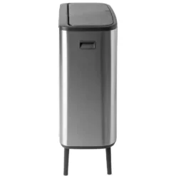 Bo touch bin high 60 L, Matta harjattu teräs