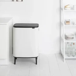 Bo touch bin high 60 L, Valkoinen
