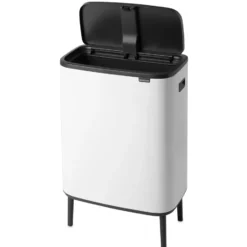 Bo touch bin high 60 L, Valkoinen