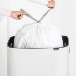 Bo touch bin high 60 L, Valkoinen