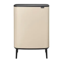 Bo touch bin high 2x30 L, Soft Beige