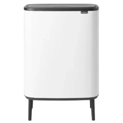 Bo touch bin high 2x30 L, Valkoinen