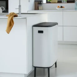 Bo touch bin high 2x30 L, Valkoinen
