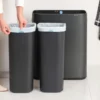 Bo touch bin 2x30 L, Confident Grey