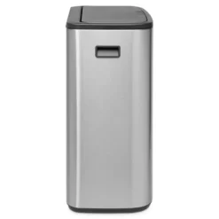 Bo touch bin 2x30 L, Mattaharjattu teräs
