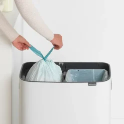 Bo touch bin 2x30 L, Valkoinen