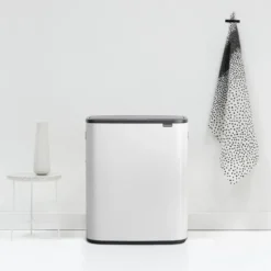 Bo touch bin 2x30 L, Valkoinen
