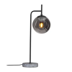 Boyle pöytälamppu 60 cm, Savunharmaa