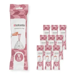 Brabantia PerfectFit roskapussi 200 pussia, Malli V, 2-3 l
