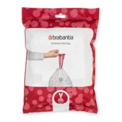 Brabantia PerfectFit -roskapussi 40 kpl, 20 litraa