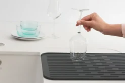 Brabantia tiskimatto silikon, tummanharmaa