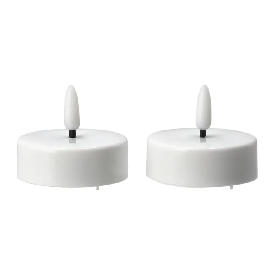 Bright lämpökynttilä LED Ø 5,8 cm 2-pakkaus, White