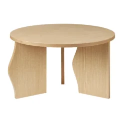 Brook pöytä Ø60 cm, Luonnollinen