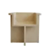 Brutus Dining Chair tuoli, Hiekka