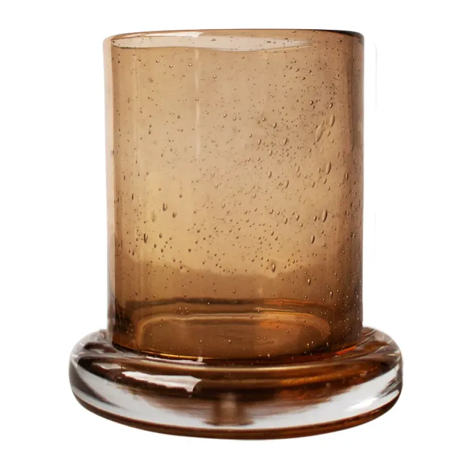 Bubble kynttilälyhty Ø10 cm, Rust