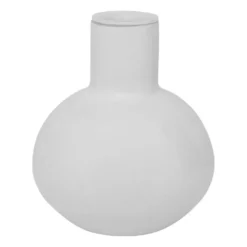 Bubble kynttilänjalka S 12 cm, Opaque white