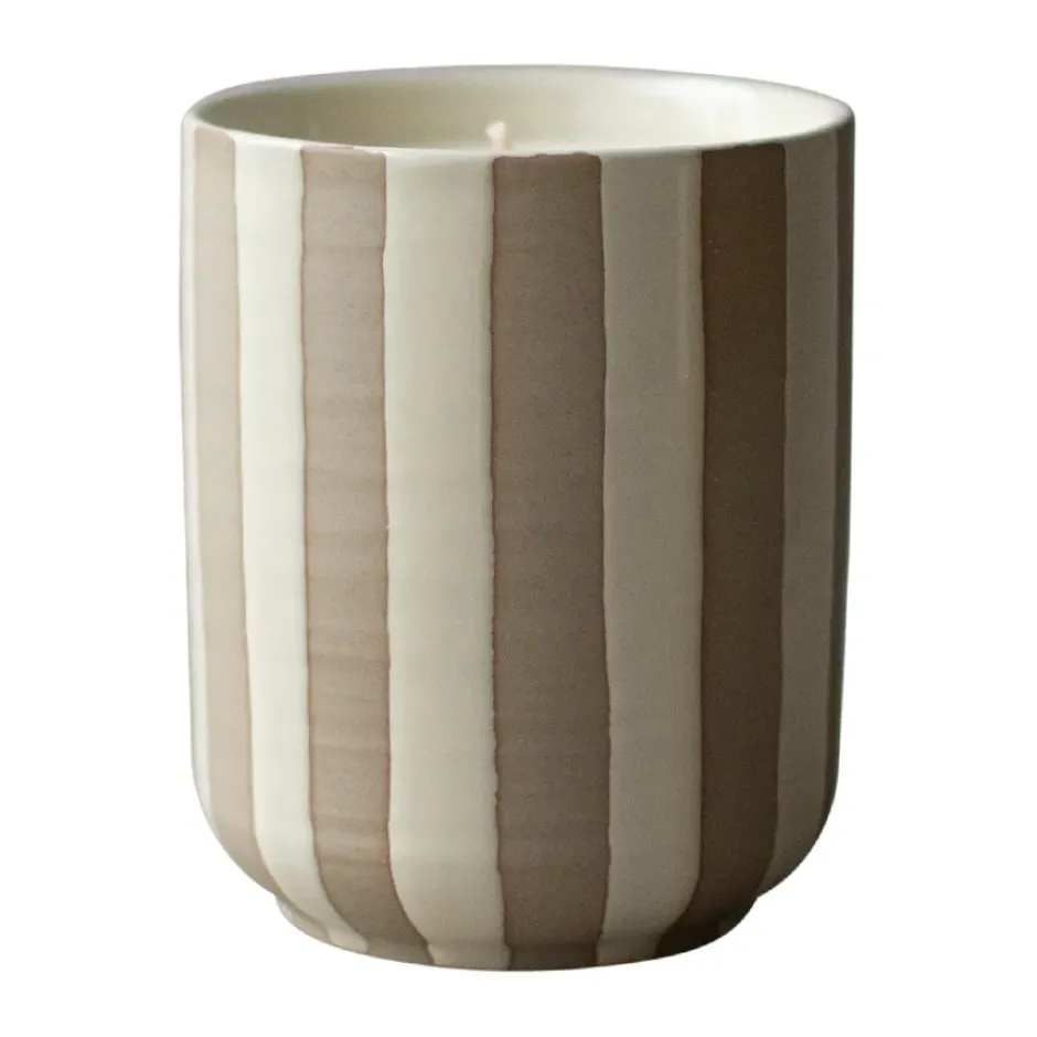 Burn tuoksukynttilä 60 h, Stripe creme