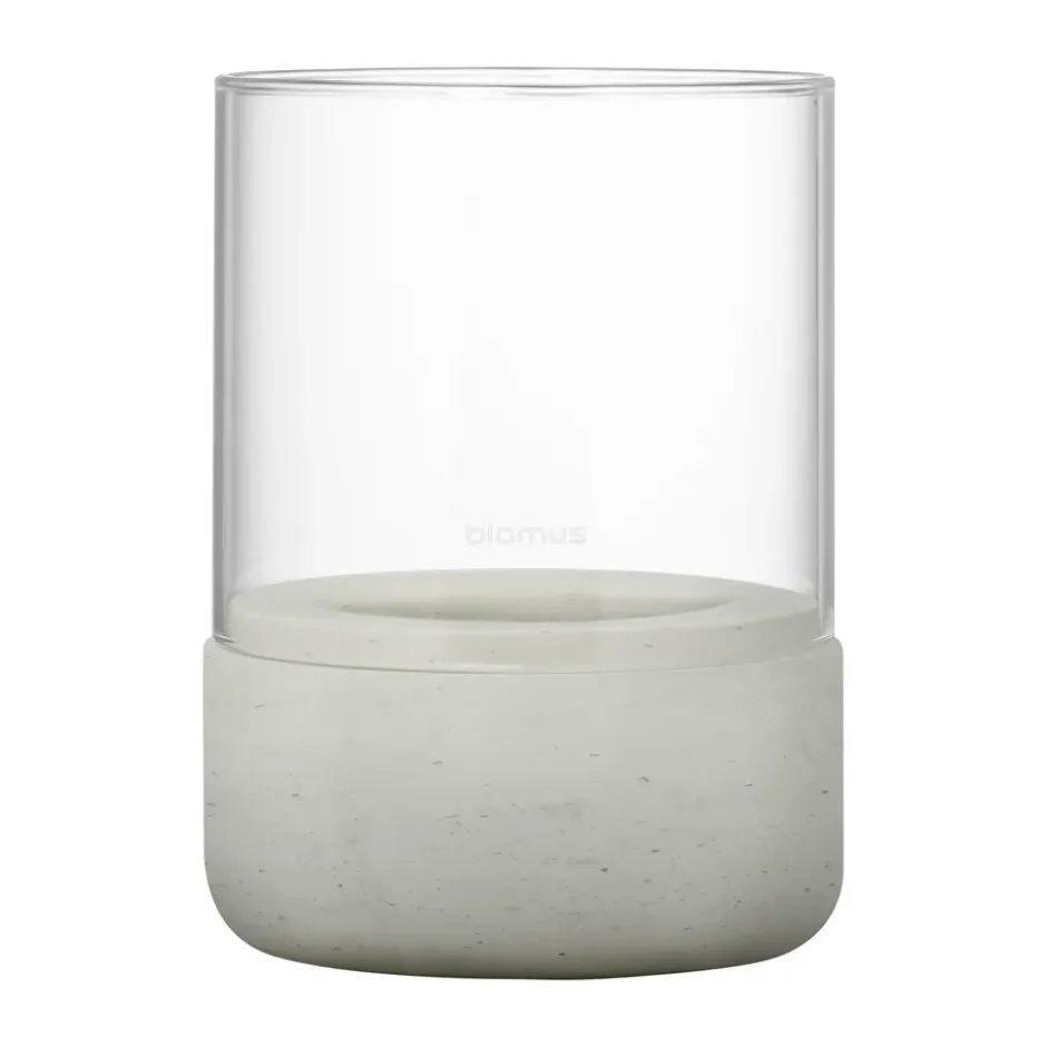 Calma kynttilälyhty Ø 10 cm, Light grey
