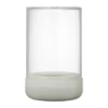 Calma kynttilälyhty Ø12 cm, Light grey