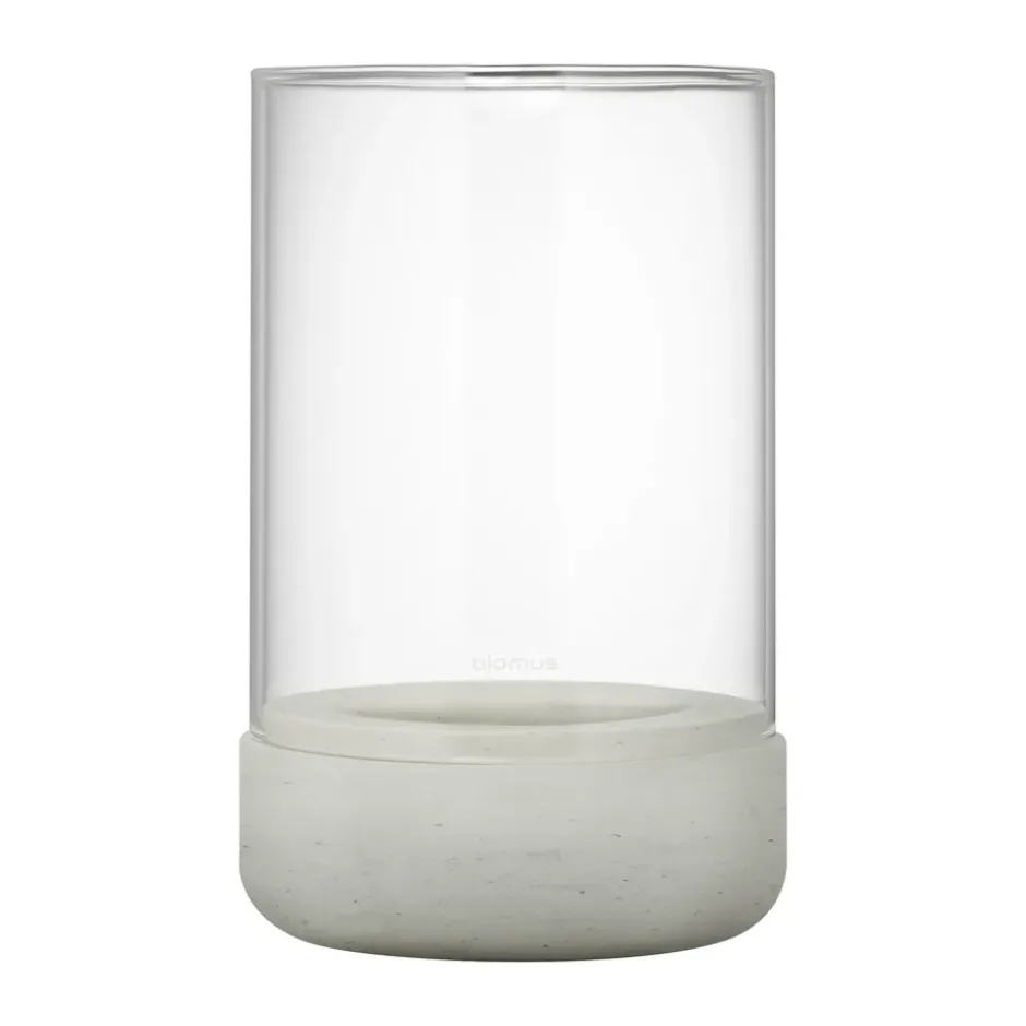 Calma kynttilälyhty Ø12 cm, Light grey