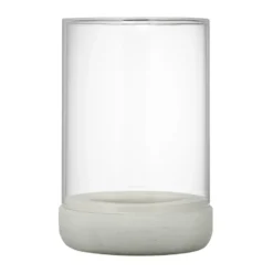 Calma kynttilälyhty Ø15 cm, Light grey