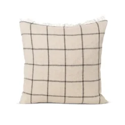 Calm tyyny camel-black, 48x48 cm
