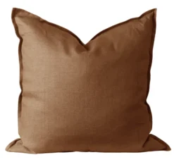 Calm tyynyliina pellava 50x50 cm, Almond Brown
