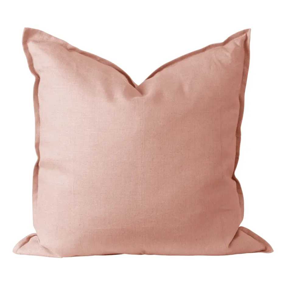 Calm tyynyliina pellava 50x50 cm, Dusty Rose