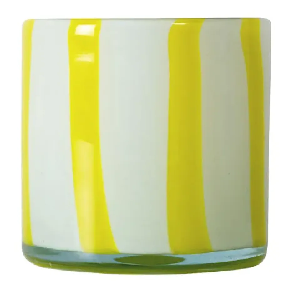 Calore kynttilälyhty XS Ø 10 cm, Yellow-white