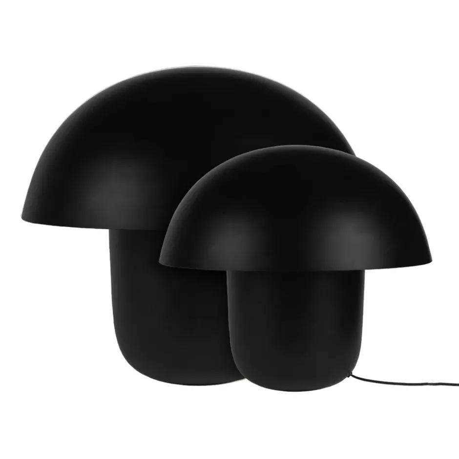 Carl-Johan pöytävalaisin Ø40 cm, Musta