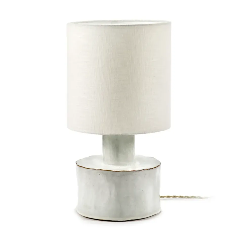 Catherine pöytävalaisin 47 cm, White-white