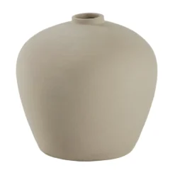 Catia maljakko 38 cm, Hopenharmaa