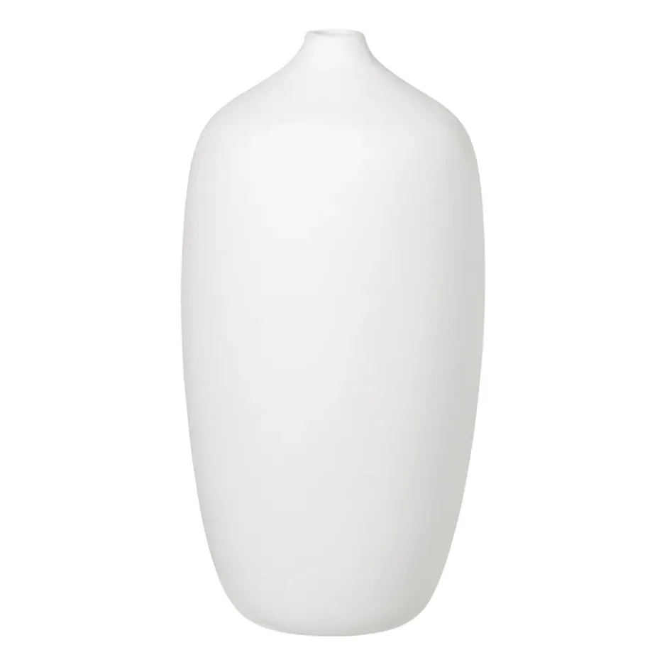 Ceola maljakko 25 cm, Valkoinen