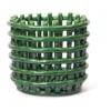 Ceramic punottu kori Ø 16 cm, Emerald Green