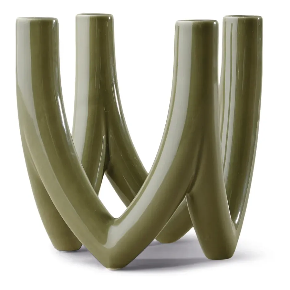 Chandelier kynttilänjalka no. 56, Olive green