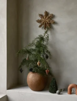 Christmas mix joulukoriste 6-pack, Indian tan