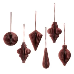 Christmas mix joulukoriste 6-pack, Pompeian red