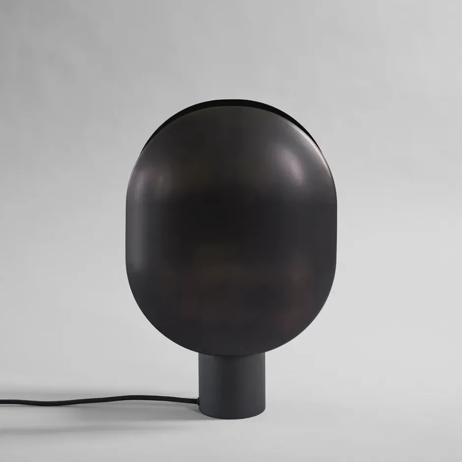 Clam pöytävalaisin 43,5 cm, Burned black