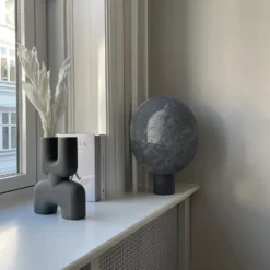 Clam pöytävalaisin 43,5 cm, Oksidoitu
