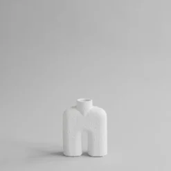Cobra Tall Mini -maljakko 18 x 23 cm, Bubble White