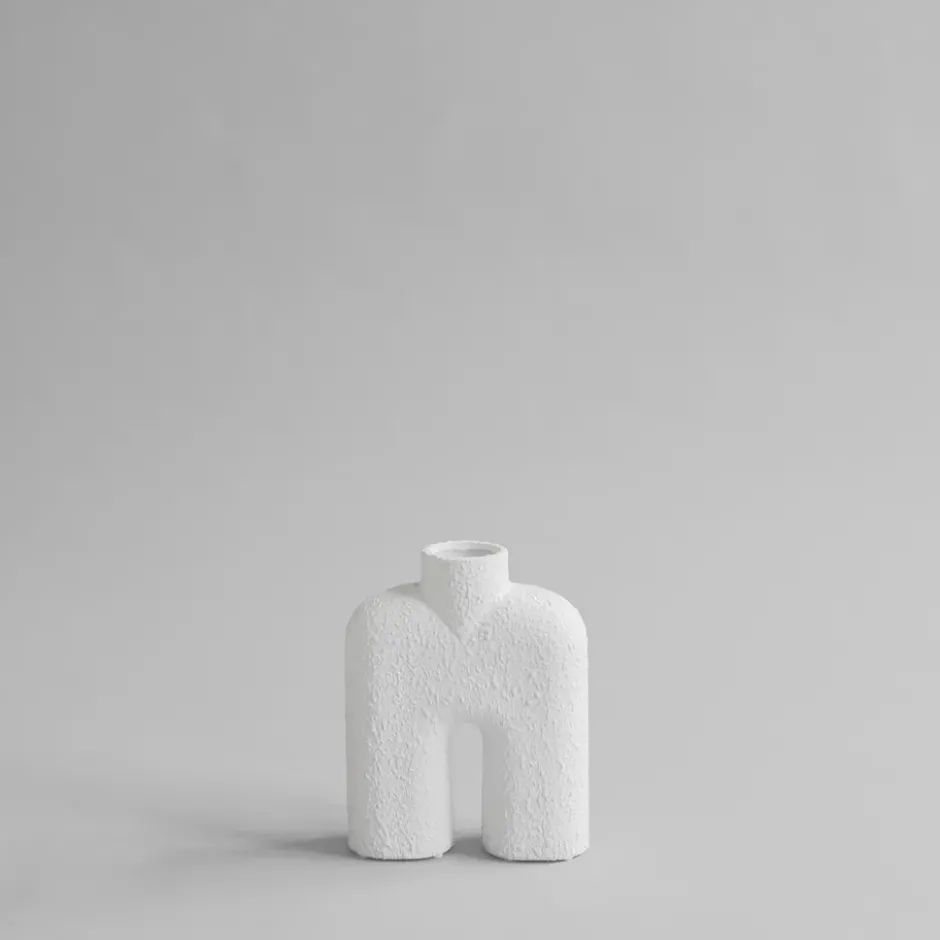 Cobra Tall Mini -maljakko 18 x 23 cm, Bubble White