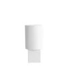 Column pöytä Ø25x50 cm, Luunvalkoinen