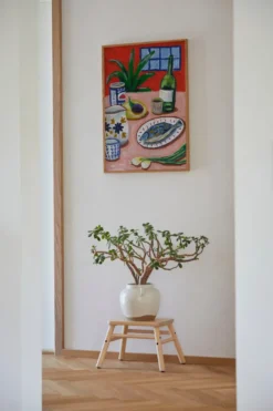 Composition with Fish -juliste, 70 x 100 cm