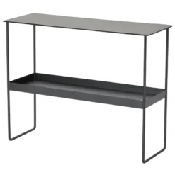 Console Bull -tarjoilupöytä, 2 tasoa, Black