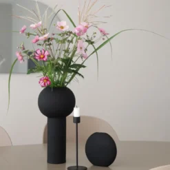 Cooee kynttilänjalka 21 cm, black