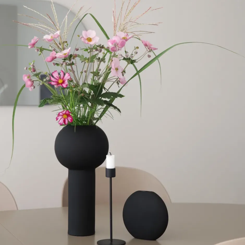 Cooee kynttilänjalka 21 cm, black