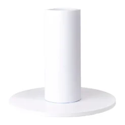 Cooee kynttilänjalka matala 7 cm, Valkoinen